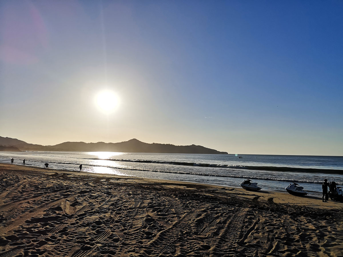 Sunset Guanacaste Beach People