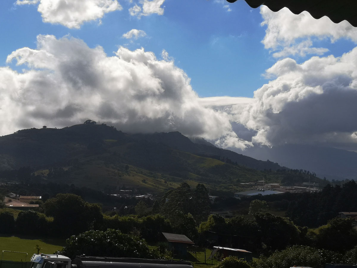 Volcano Clouds View Costa Rica